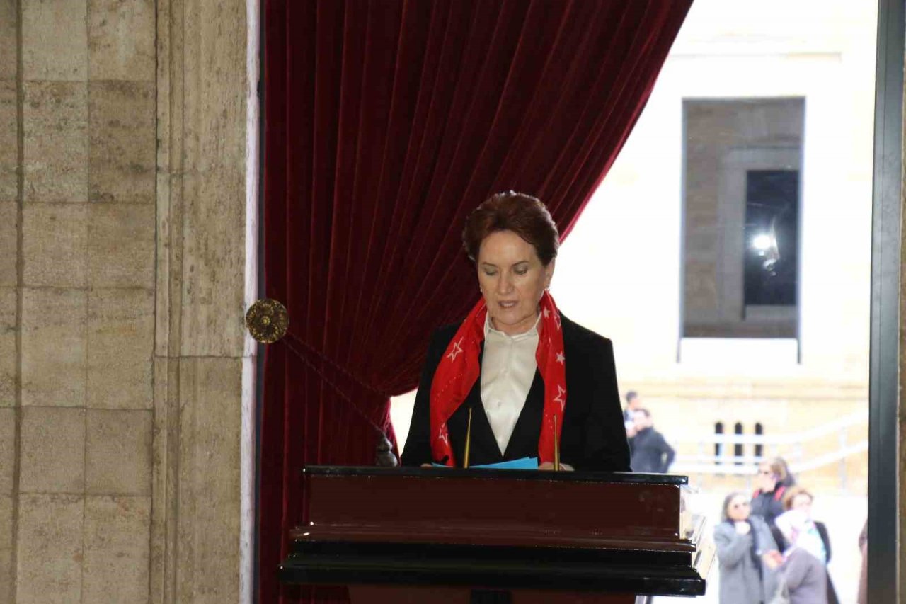 İYİ Parti lideri Akşener’in 8 Mart’ta ilk durağı Anıtkabir oldu