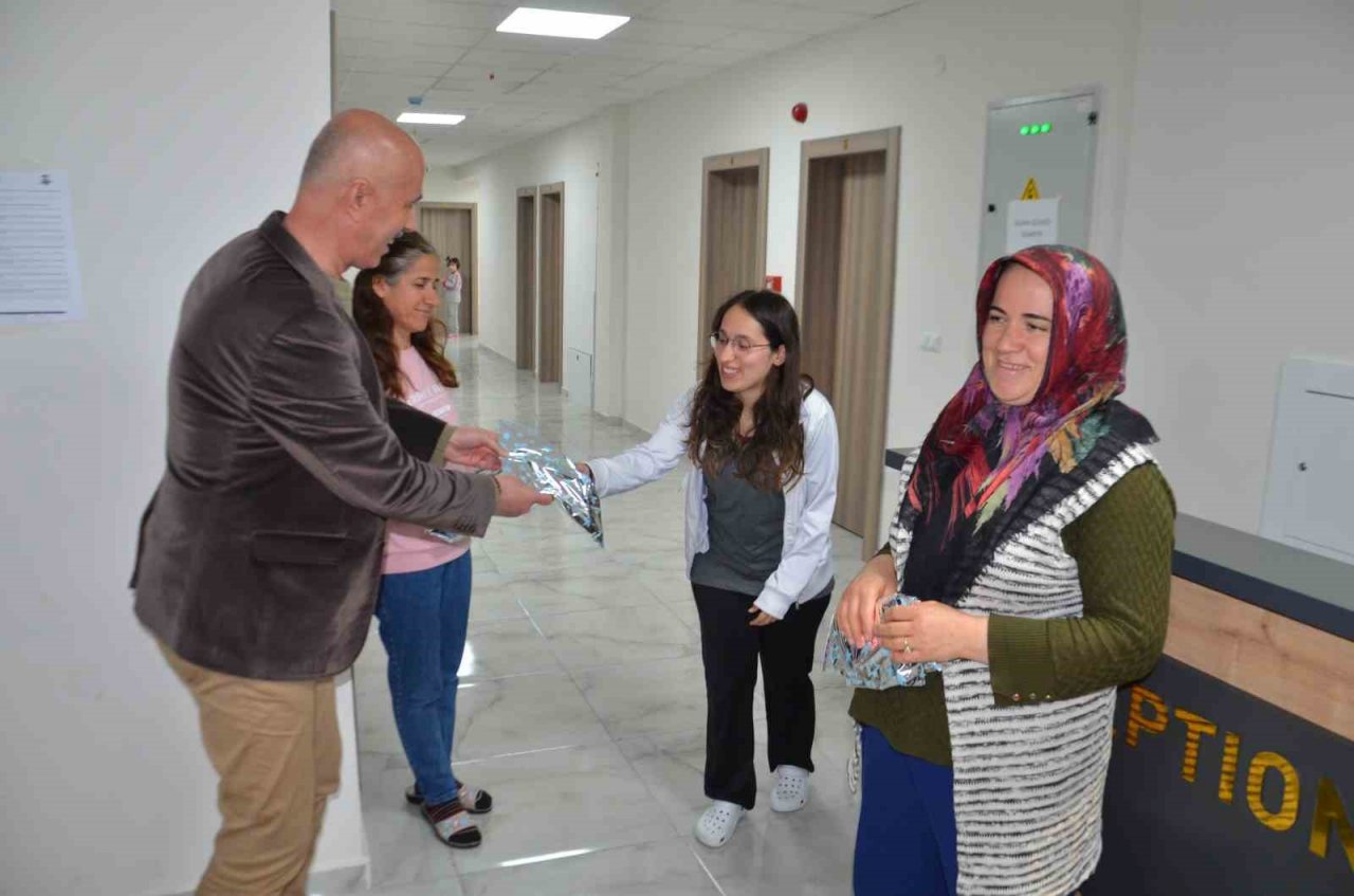 Koçarlı Milli Eğitim Müdürlüğü depremzede kadınları unutmadı