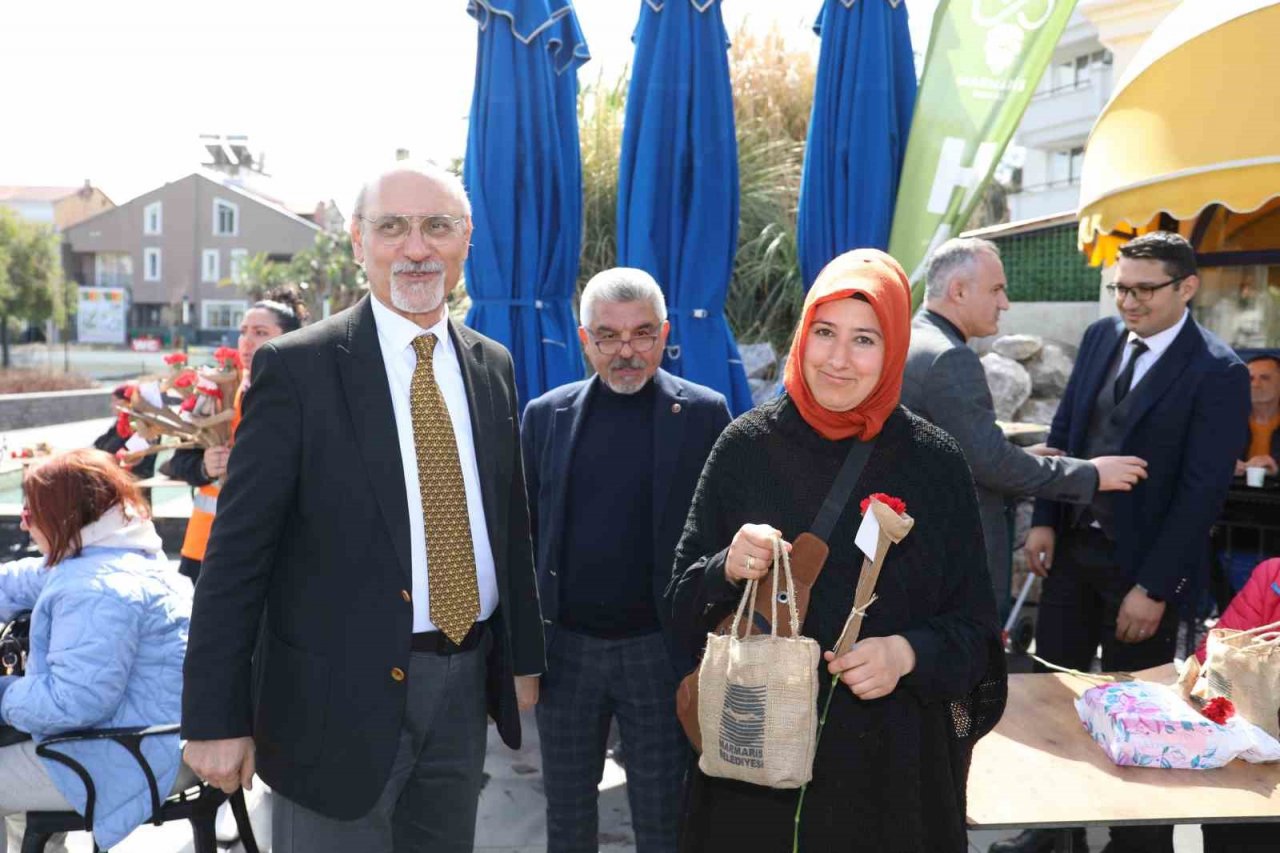 Marmaris’te Kadınlar Günü etkinliği gerçekleştirildi