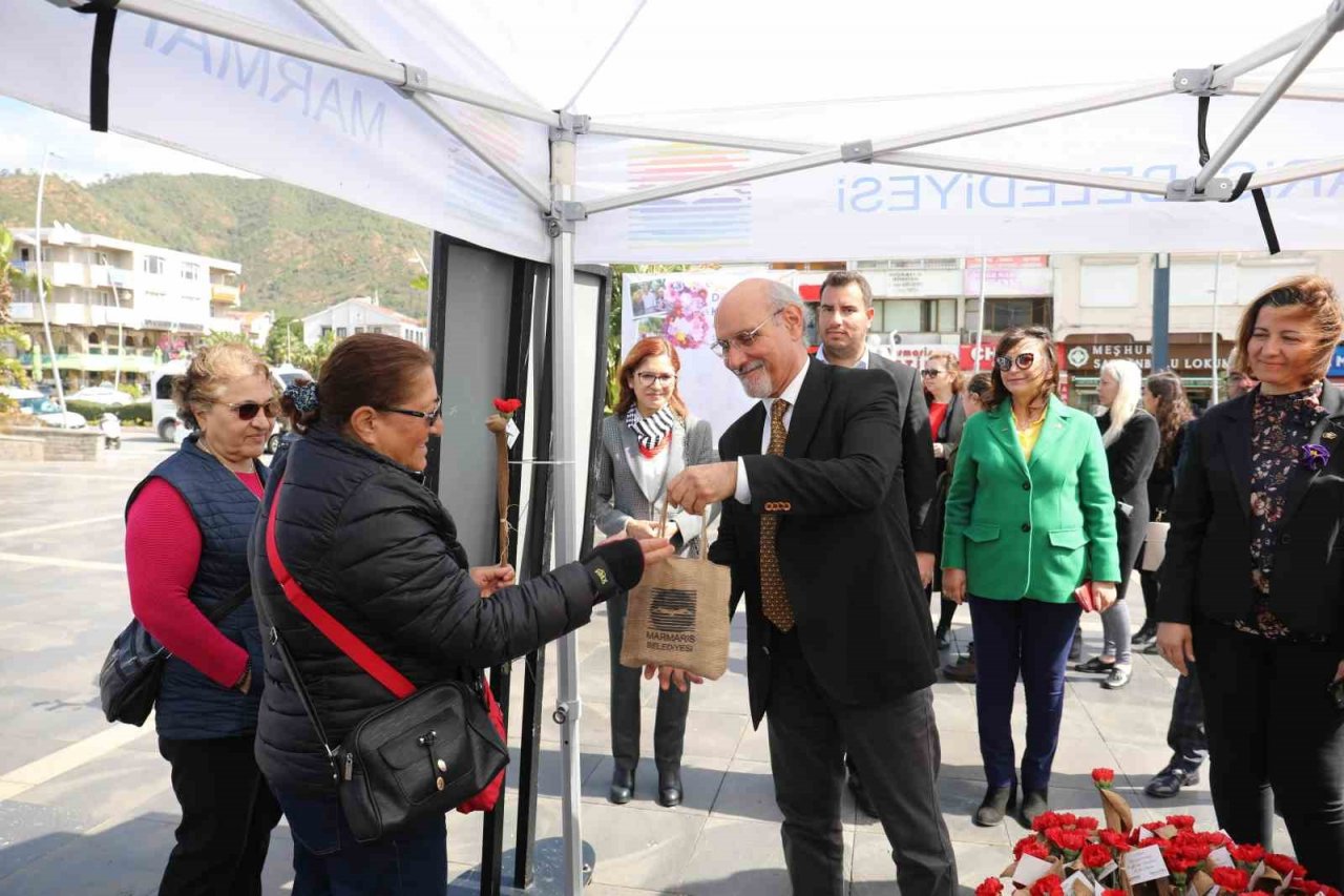 Marmaris’te Kadınlar Günü etkinliği gerçekleştirildi