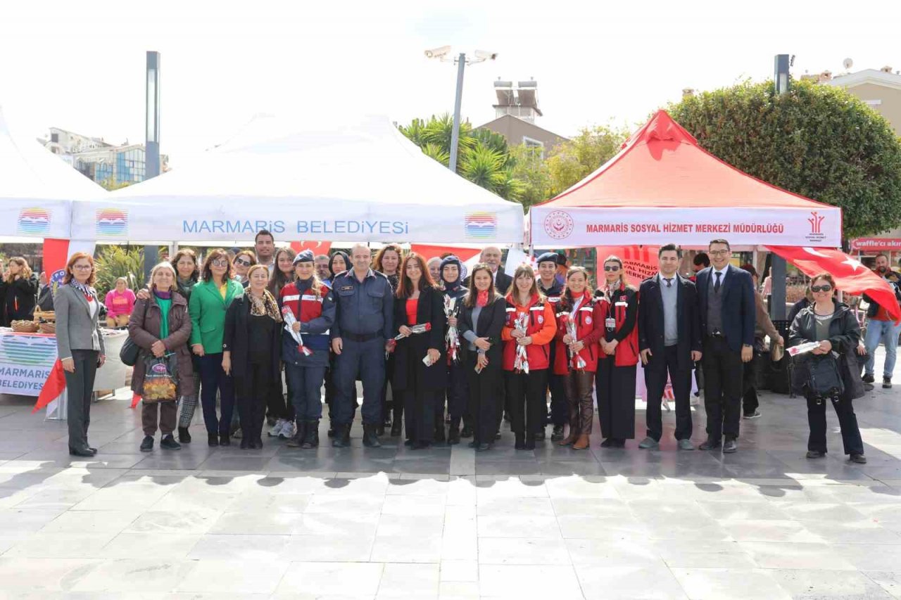 Marmaris’te Kadınlar Günü etkinliği gerçekleştirildi