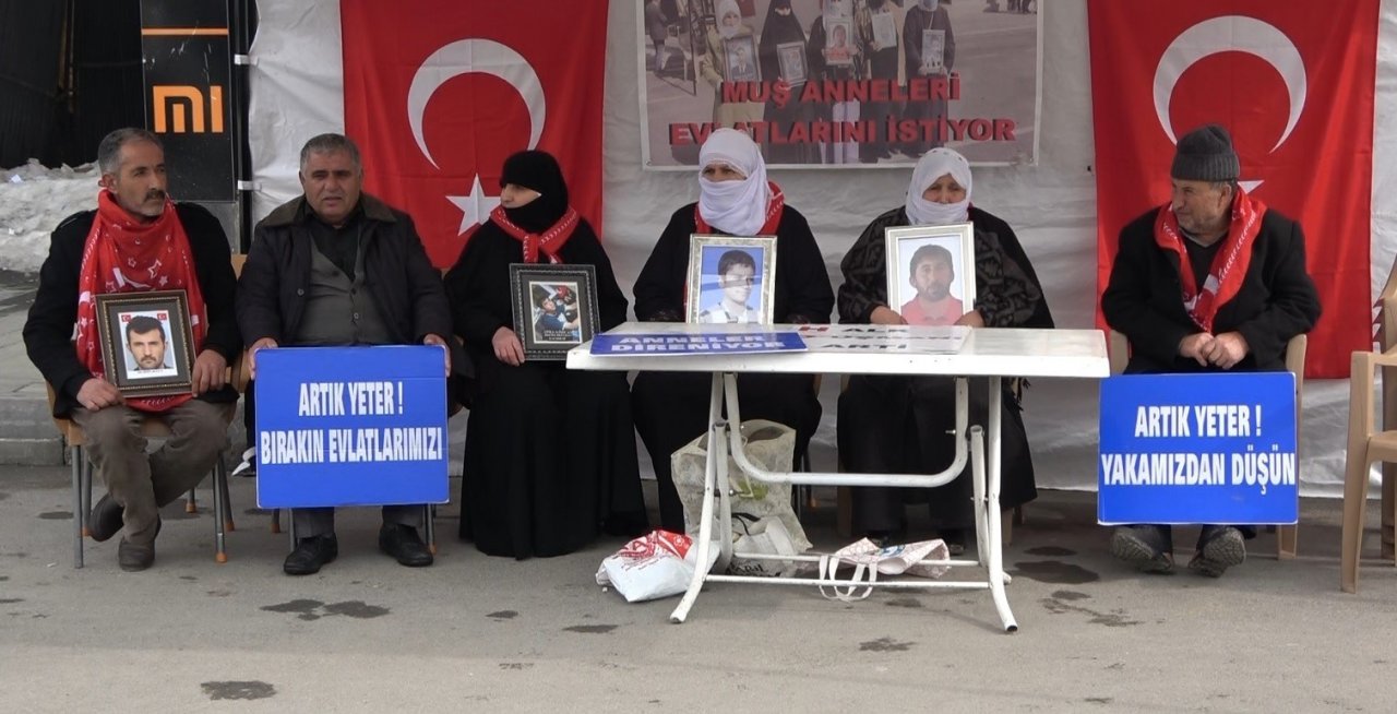 Yüreği yanık anneler ‘Kadınlar Günü’nde de eylemlerine devam etti