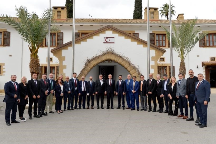 TSYD’den KKTC Cumhurbaşkanı Ersin Tatar’a ziyaret