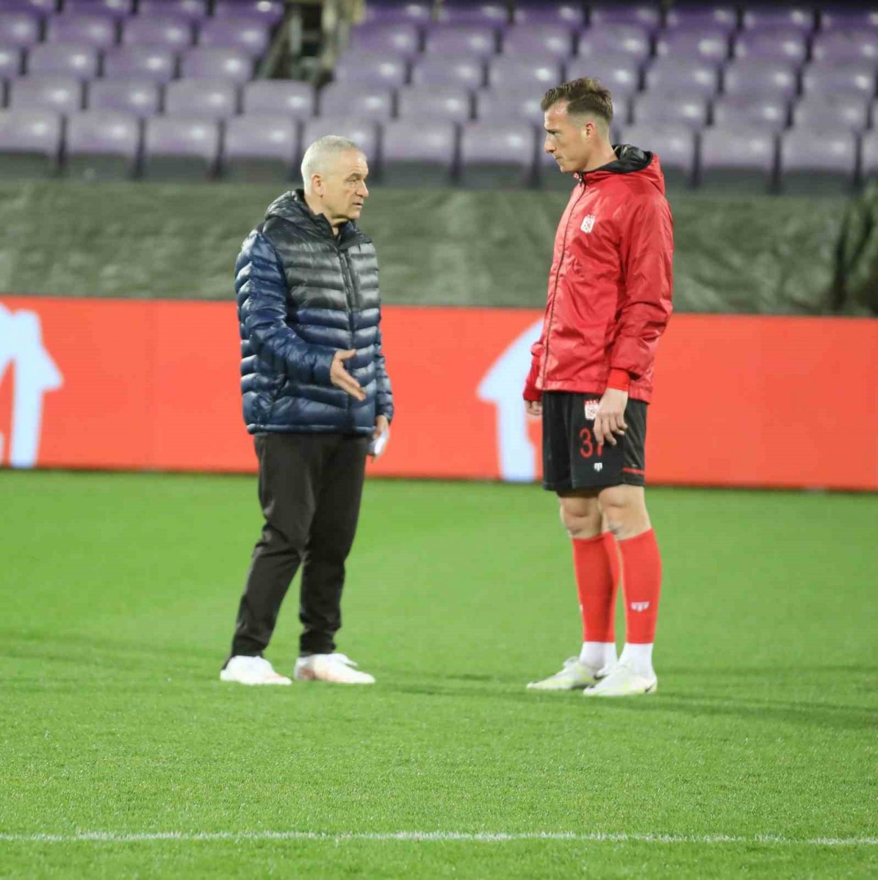 Sivasspor, Fiorentina maçının taktiğini çalıştı