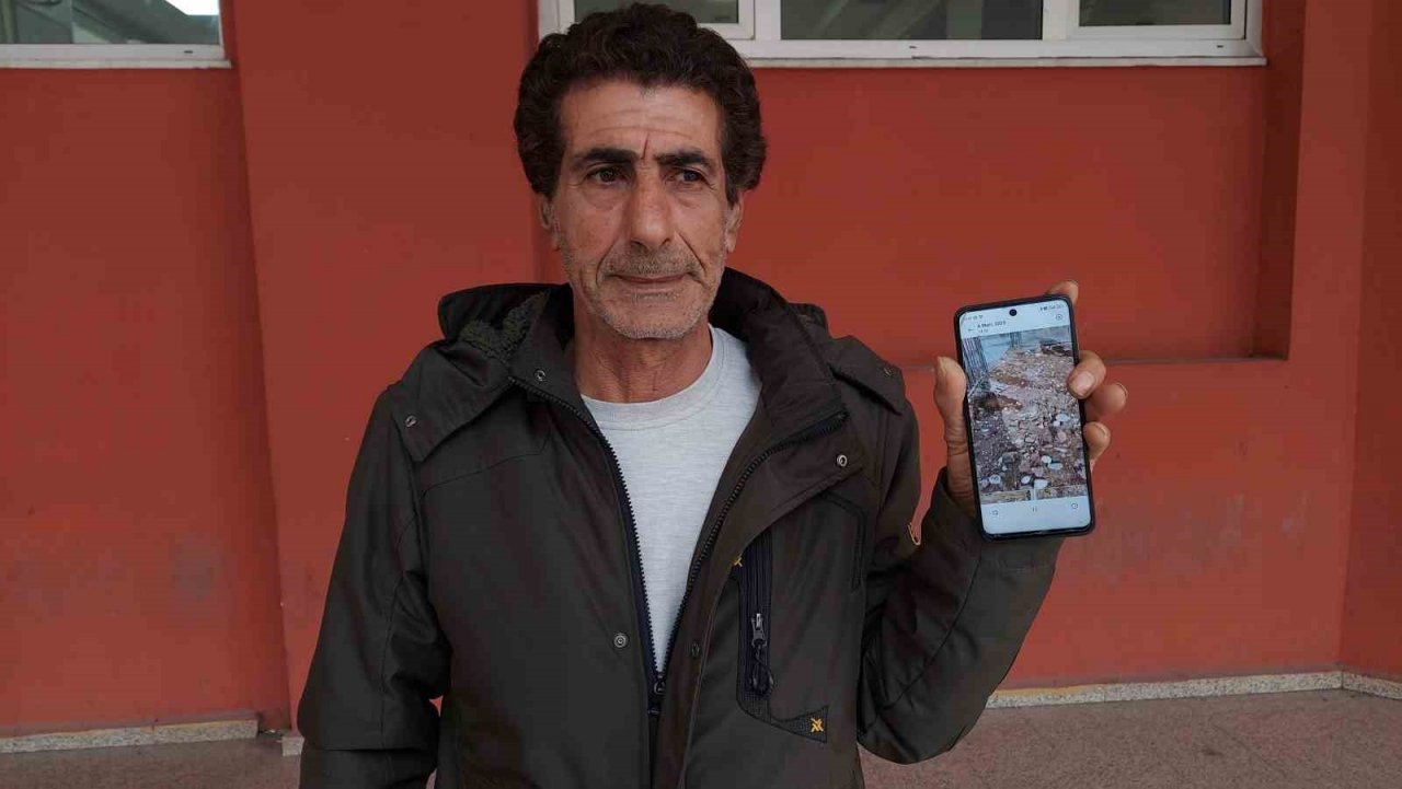 Bu kadarına da pes, binanın kirişlerini toprakla doldurdular