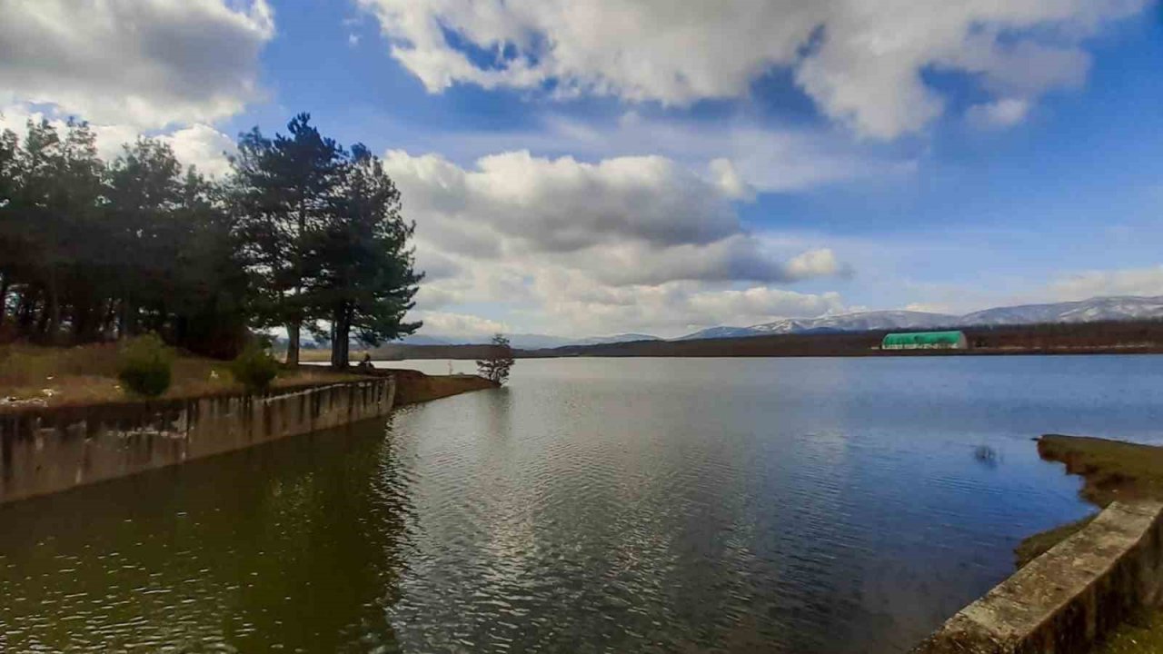 Kalkım göleti yüzde 100 doluluk oranına ulaştı