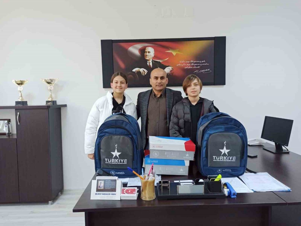 Geleceğin sporcularına anlamlı hediye