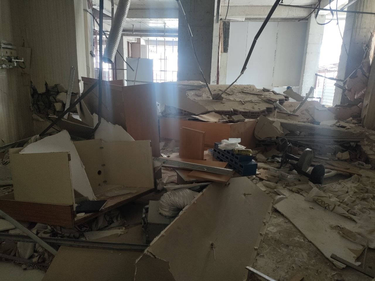 İddialara konu olan özel hastanenin son durumu görüntülendi