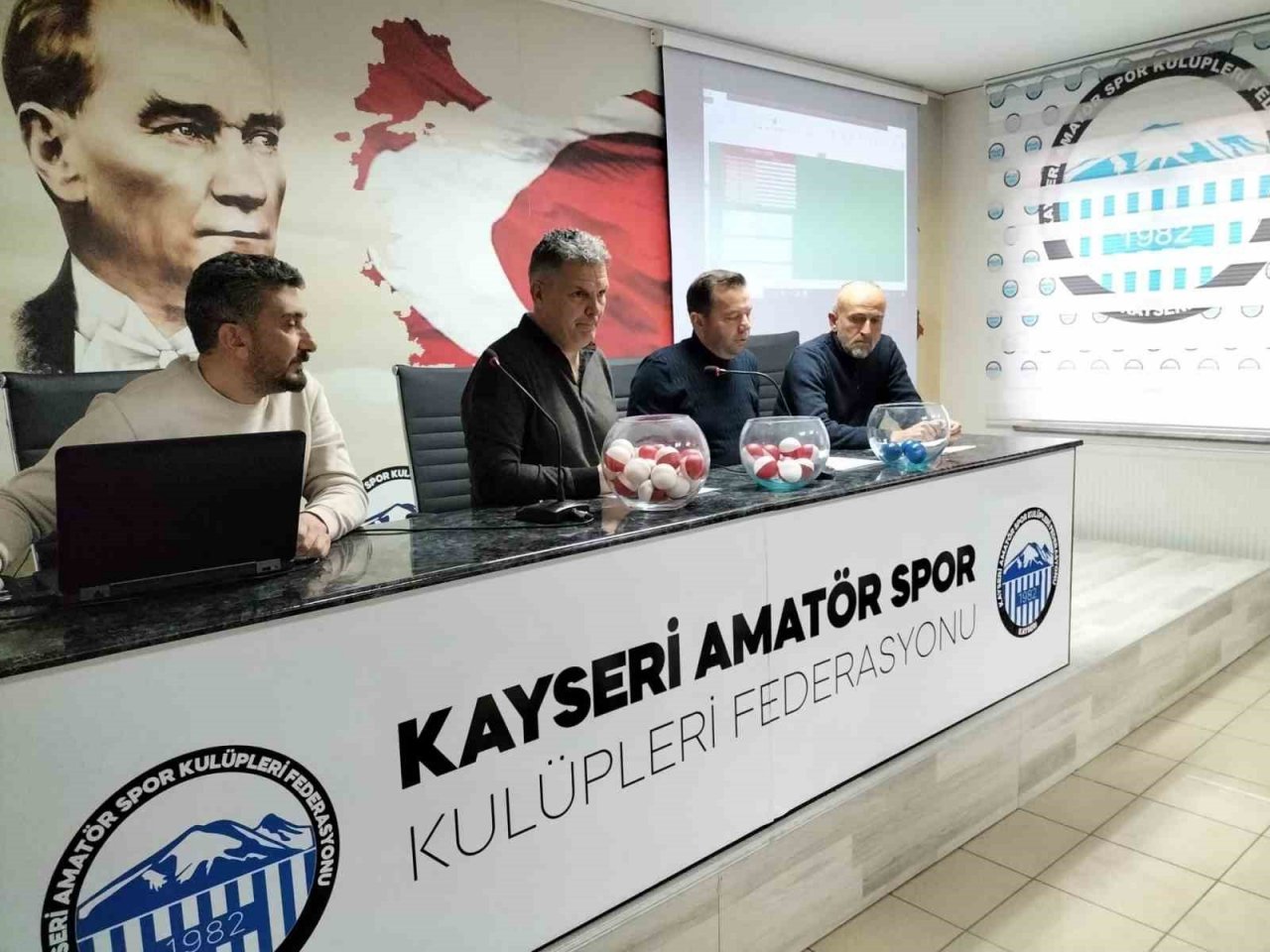 Kayseri U-15 Ligi fikstür çekimi yapıldı