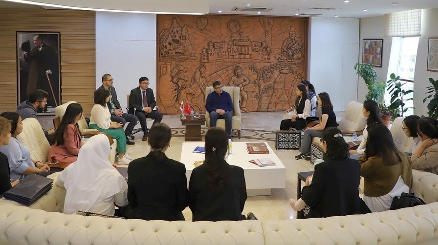 Yüksek Lisans öğrencilerinden NEVÜ’ye ziyaret