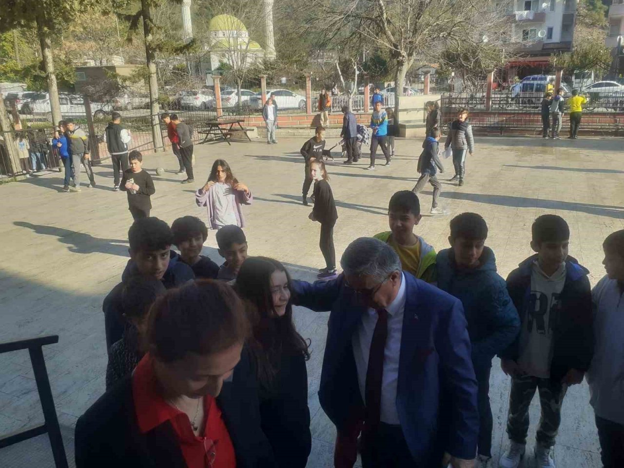 Başkan Topaloğlu öğrencilerle bir araya geldi