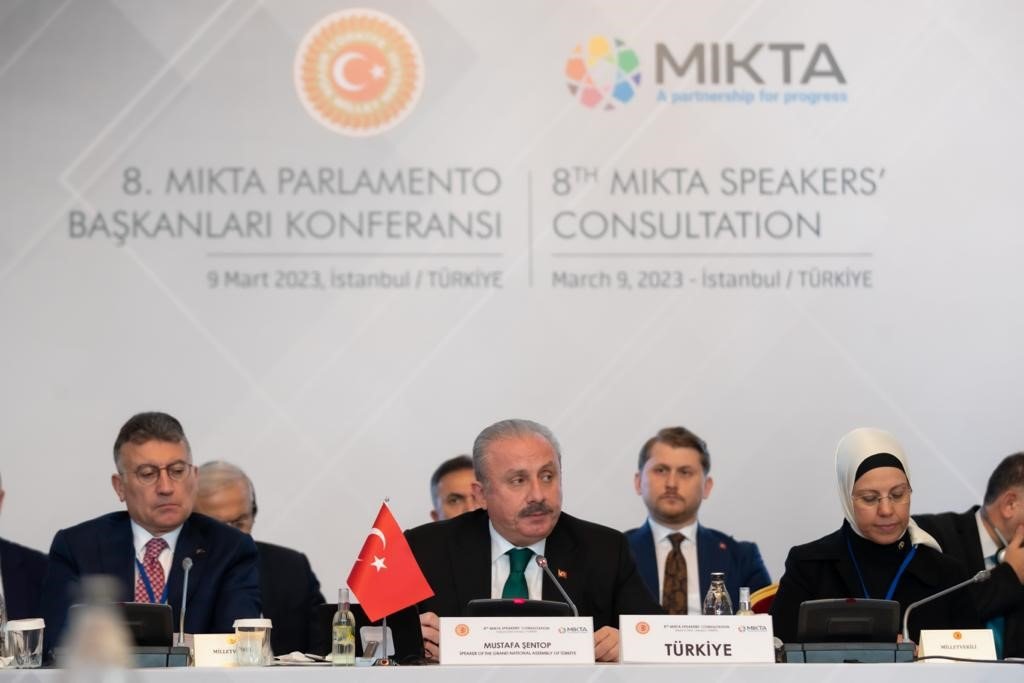 MIKTA 8. Parlamento Başkanları Konferansı TBMM Başkanı Şentop’un ev sahipliğinde başladı