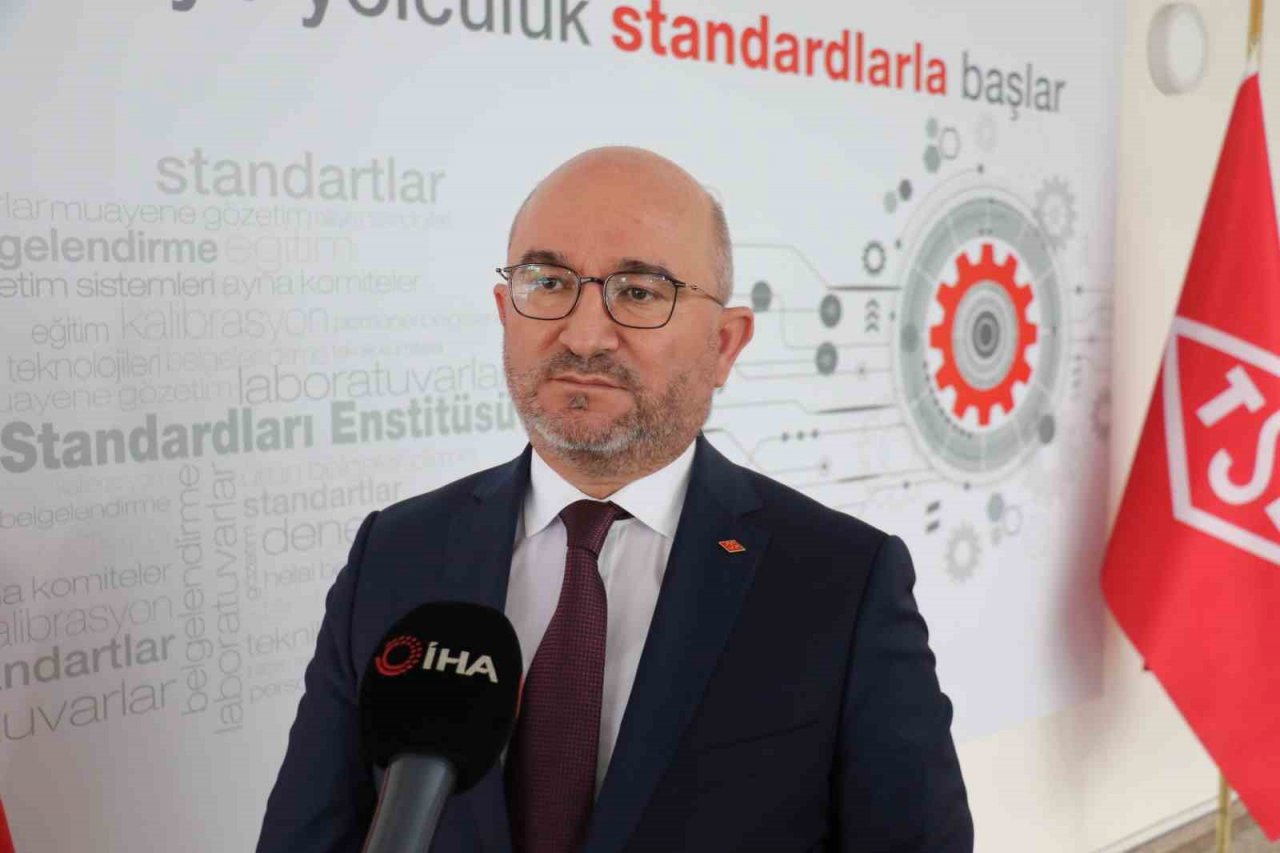 TSE Başkanı Şahin: "Yeni yapılacak binalarda güvenlik ve sağlamlık açısından TSE belgeli ürünlerin tercih edilmesini tavsiye ediyoruz"