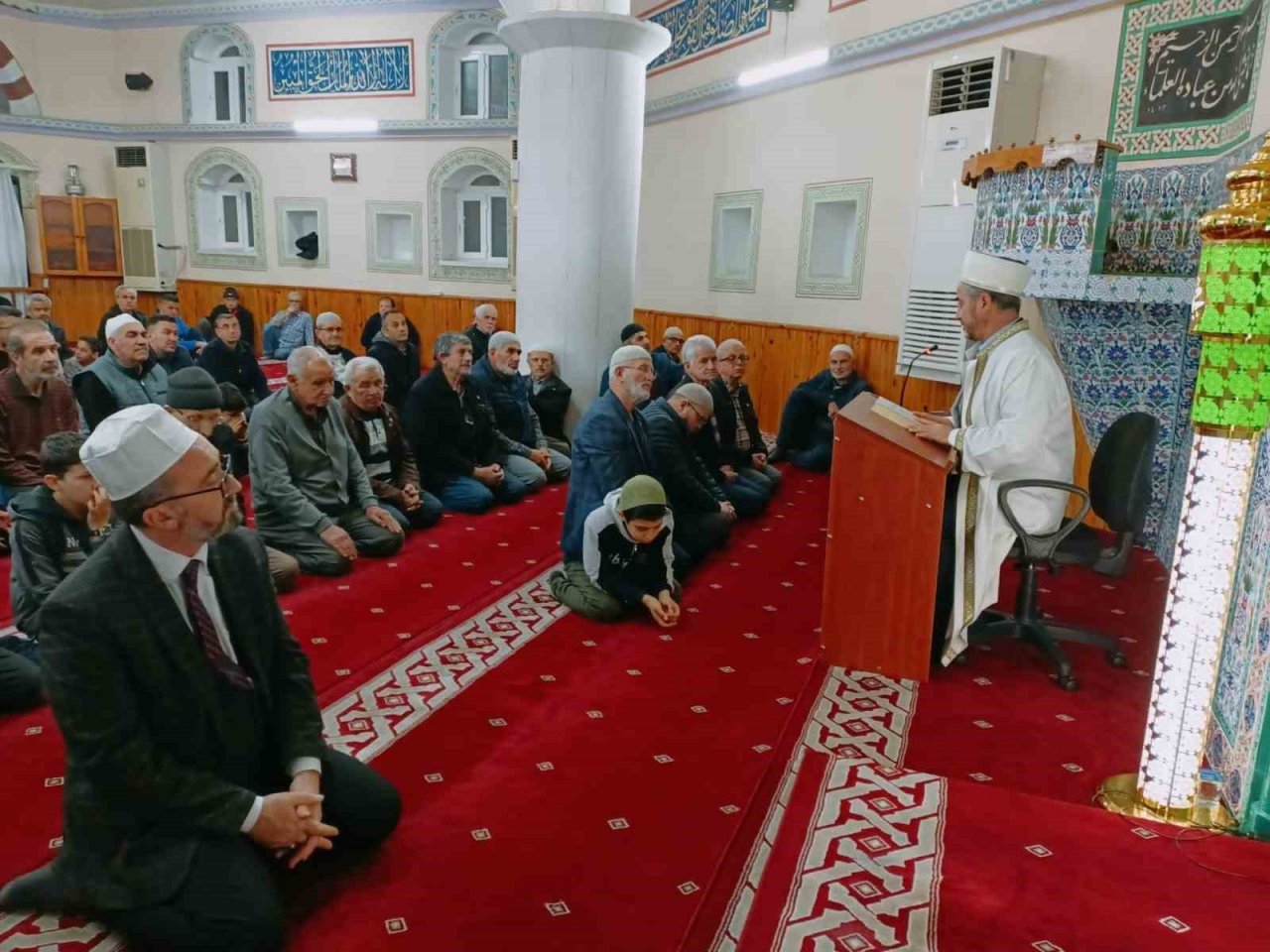 Nazilli’de, Kahramanmaraş depremlerinde hayatını kaybedenler için dua edildi