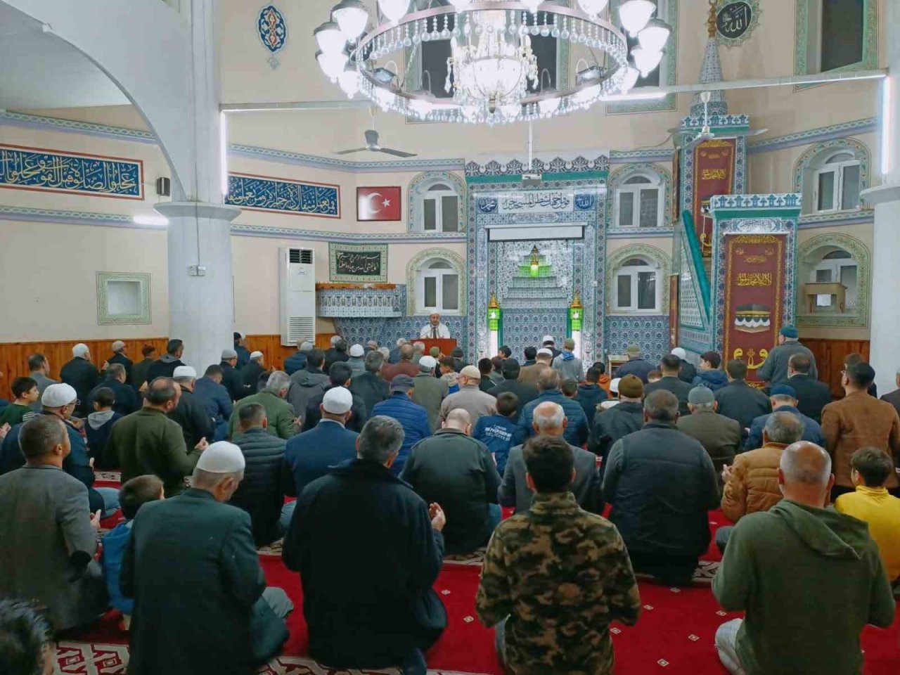 Nazilli’de, Kahramanmaraş depremlerinde hayatını kaybedenler için dua edildi