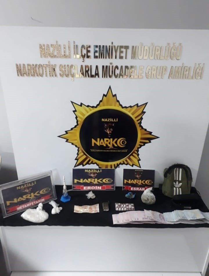 Nazilli’de uyuşturucu satıcılarına operasyon