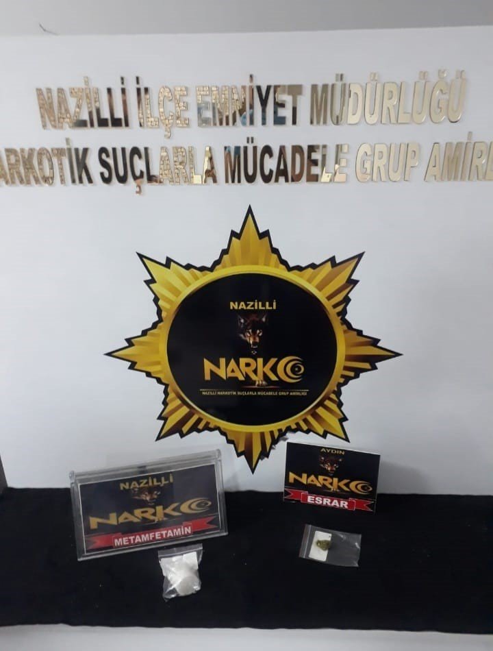 Nazilli’de uyuşturucu satıcılarına operasyon