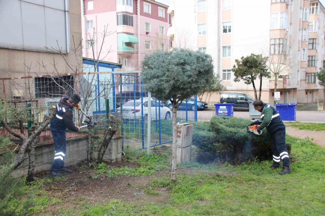 Derince’nin sokakları bahara hazırlanıyor