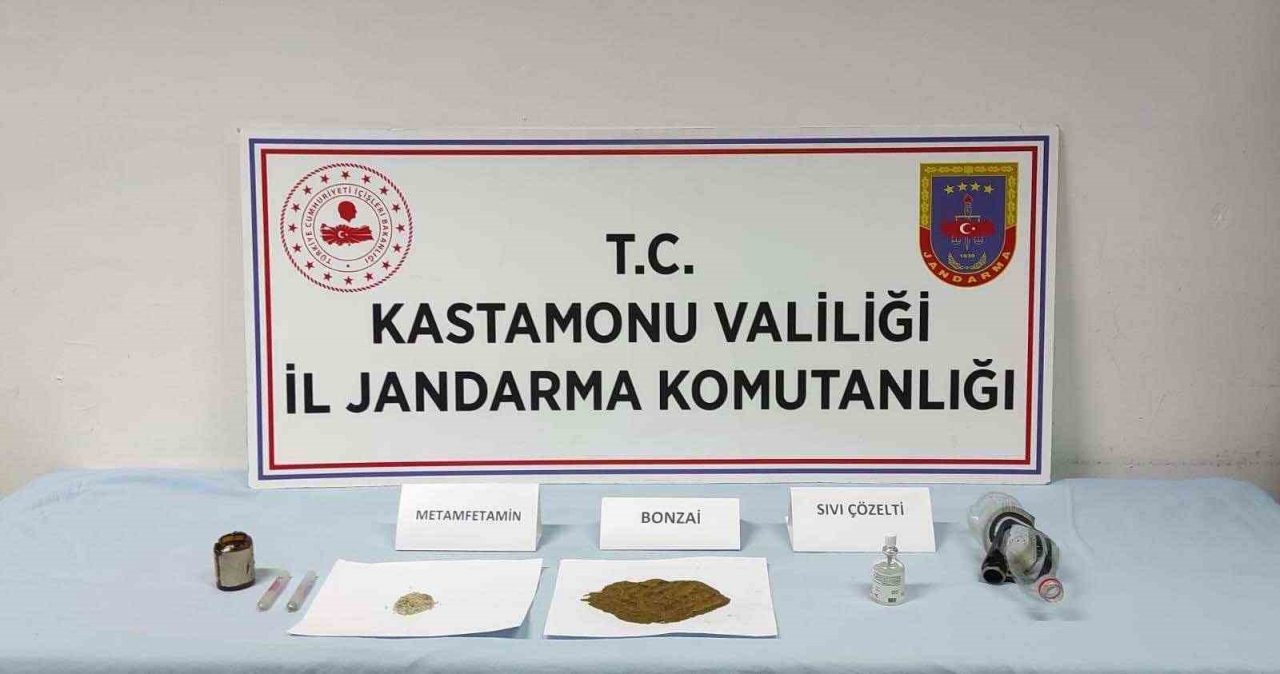 Kastamonu’da uyuşturucu operesyonu: 1 gözaltı