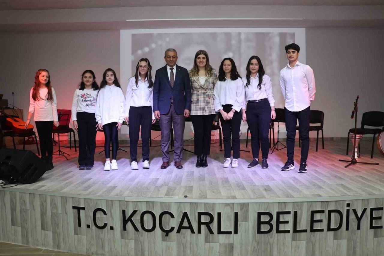 Koçarlı Belediyesi Müzik Grubu, bu kez kaynaşma için çaldı