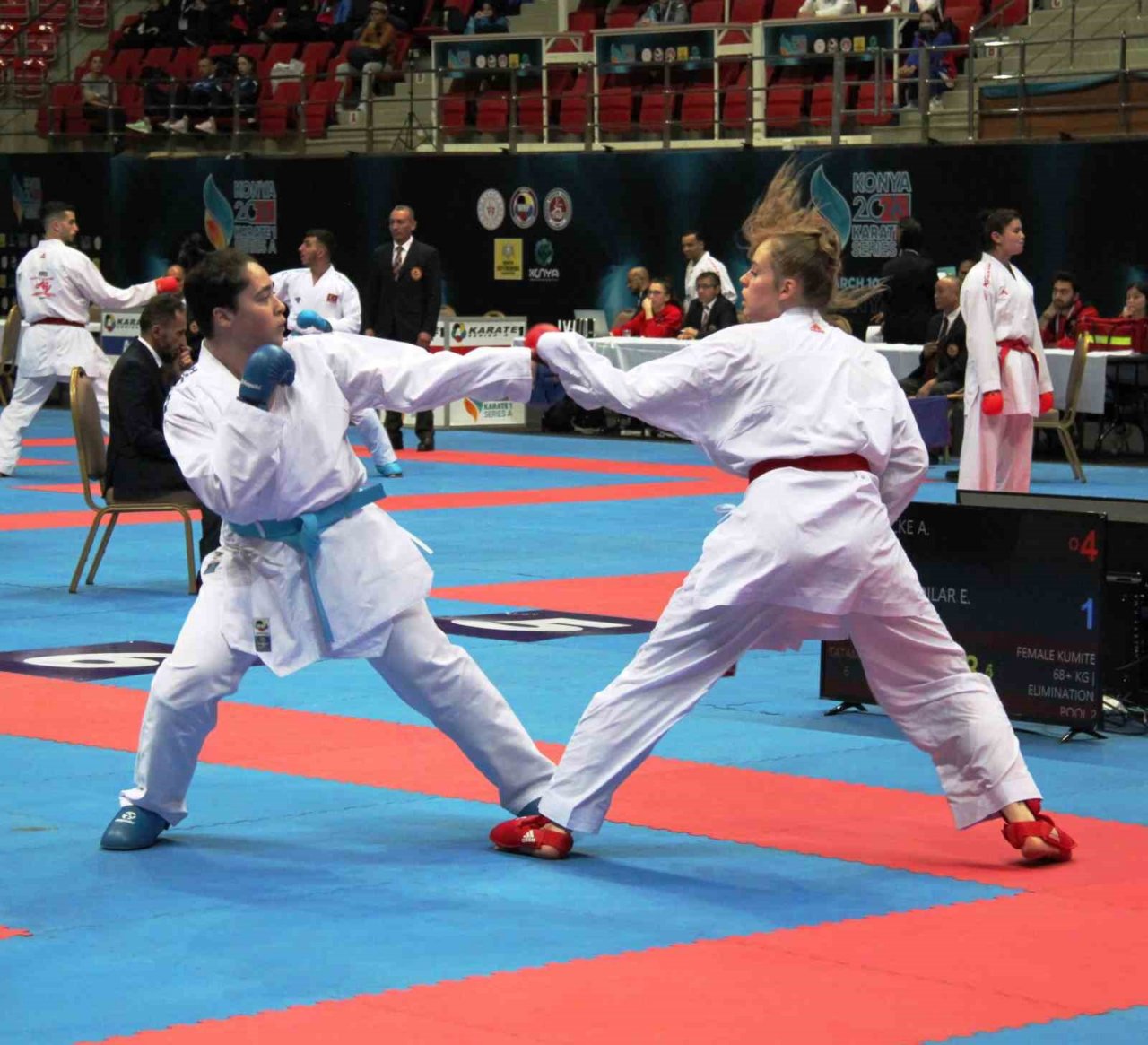 Konya’da Karate 1-Series A müsabakaları başladı