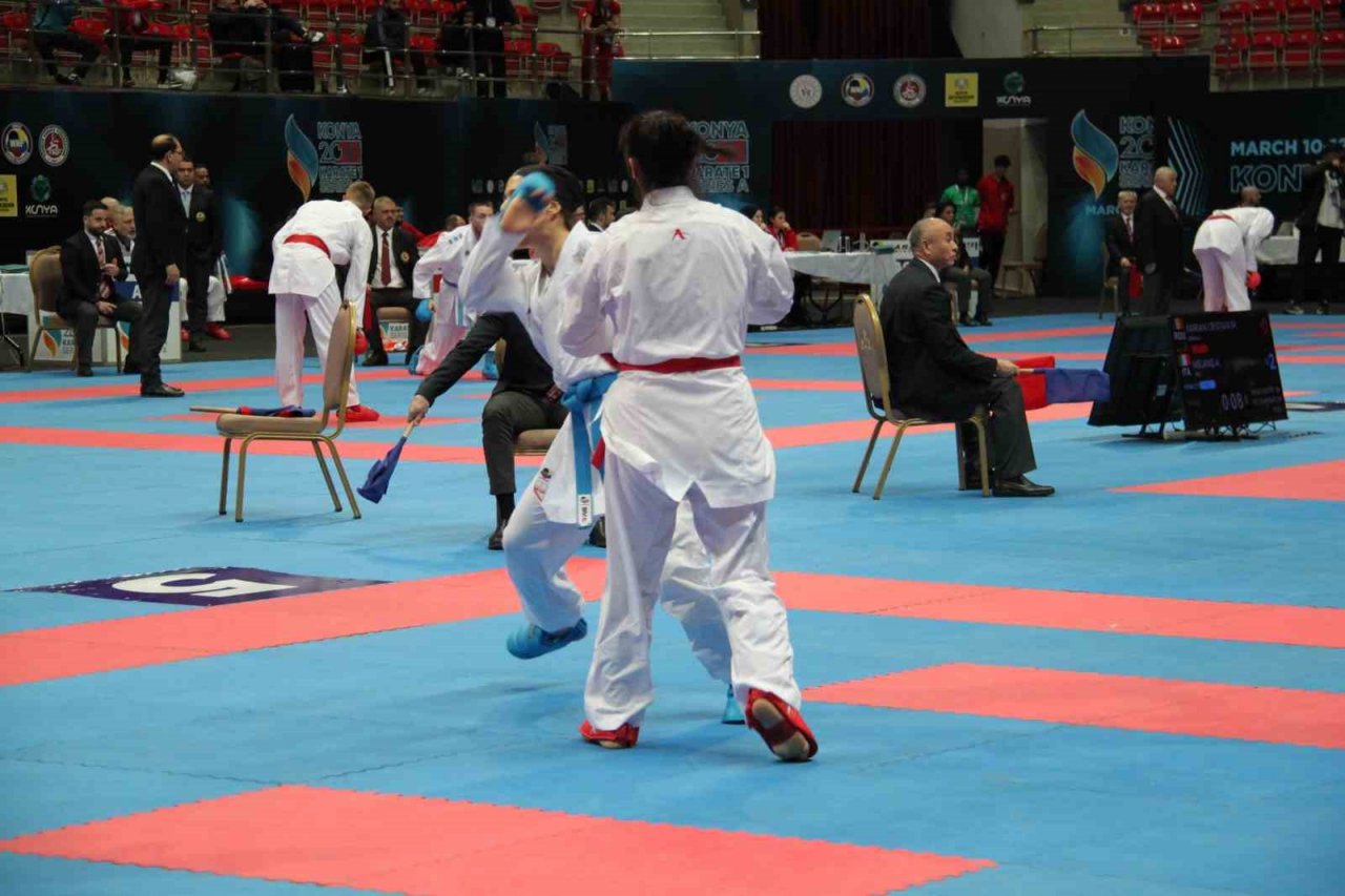 Konya’da Karate 1-Series A müsabakaları başladı