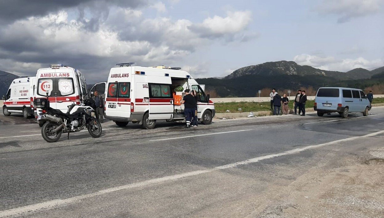 Milas’ta trafik kazası: 1 ölü, 4 yaralı