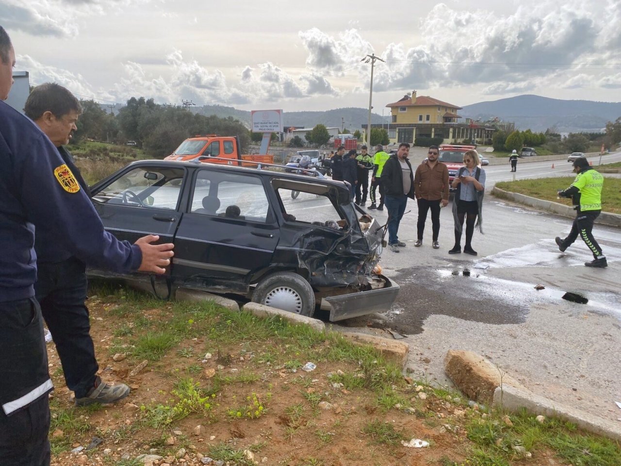 Milas’ta trafik kazası: 1 ölü, 4 yaralı