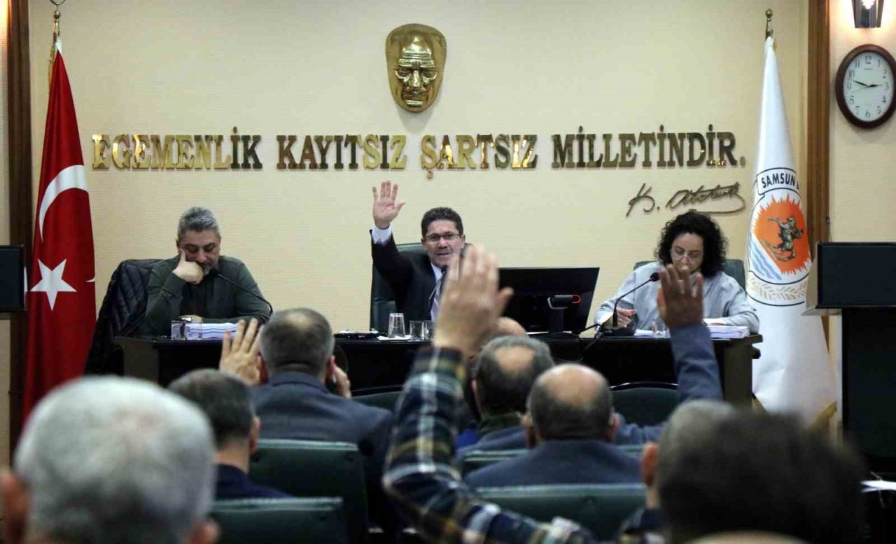 Samsun Büyükşehir komisyon toplantısı