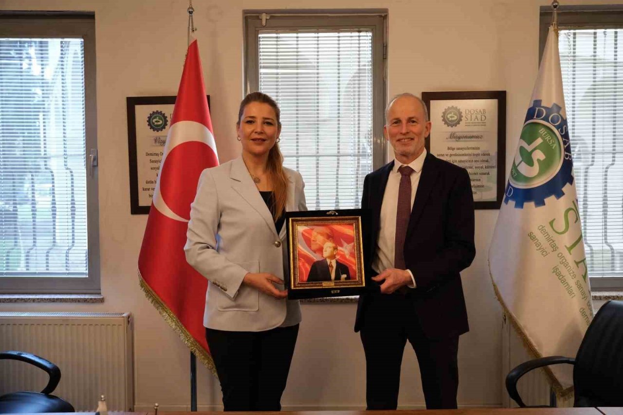 İsrail Başkonsolosu’ndan DOSABSİAD’da iş birliği mesajı