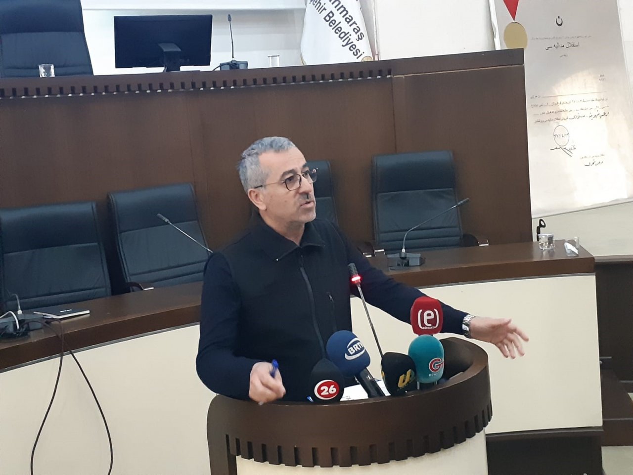 Ulusal ve yerel gazeteciler Kahramanmaraş’ta incelemelerde bulundu