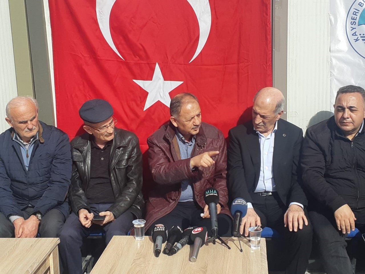 Özhaseki: “Kentsel dönüşüme karşı çıkılan yerde tek bir bina ayakta kalmadı”