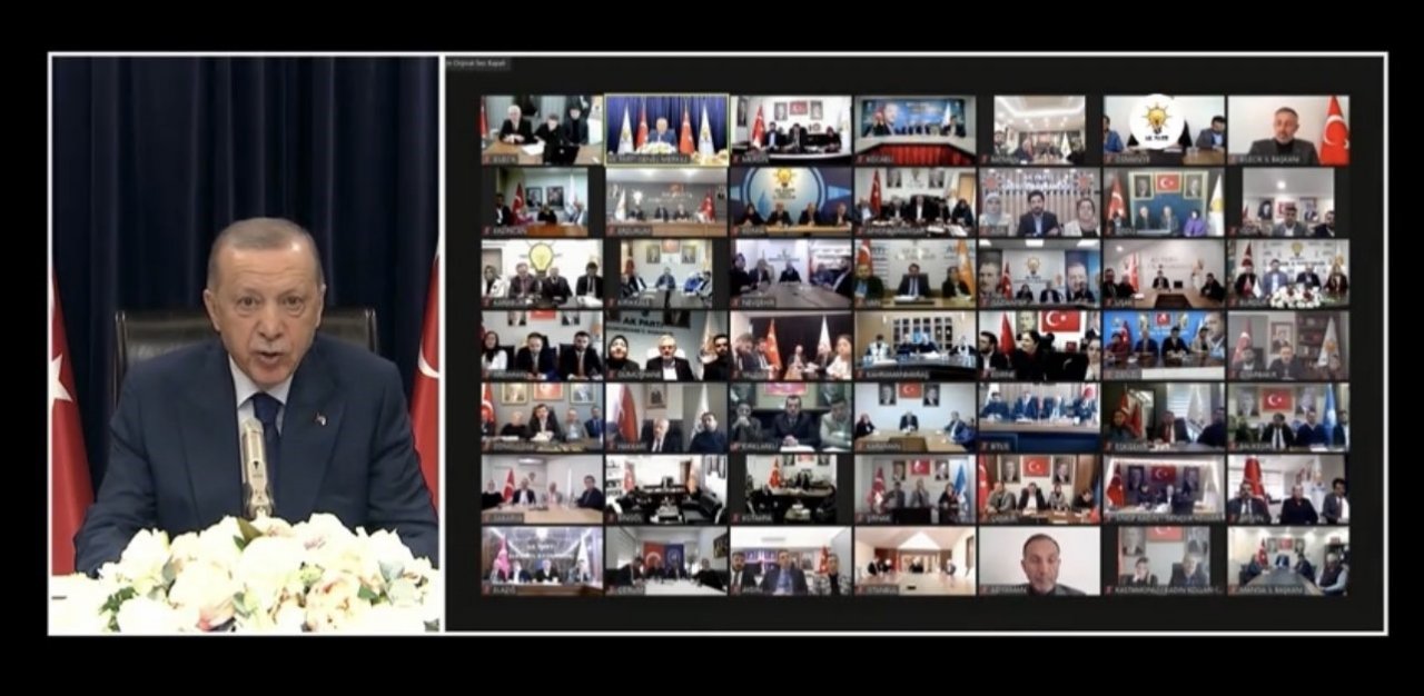 Başkan Büyükkılıç, AK Parti Genişletilmiş İl Başkanları Toplantısına video konferans ile katıldı