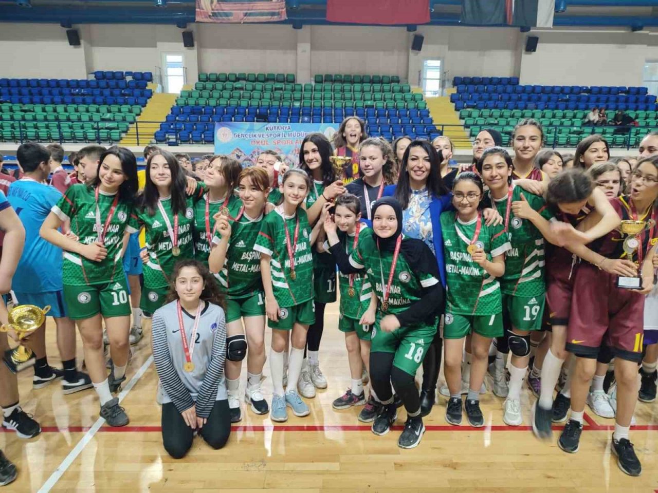 Kütahya’da okul sporları müsabakaları sona erdi