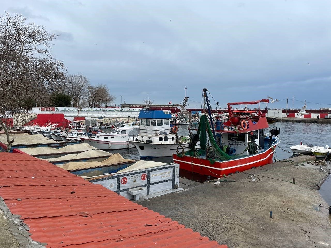 Marmara Denizi ulaşımına lodos engeli