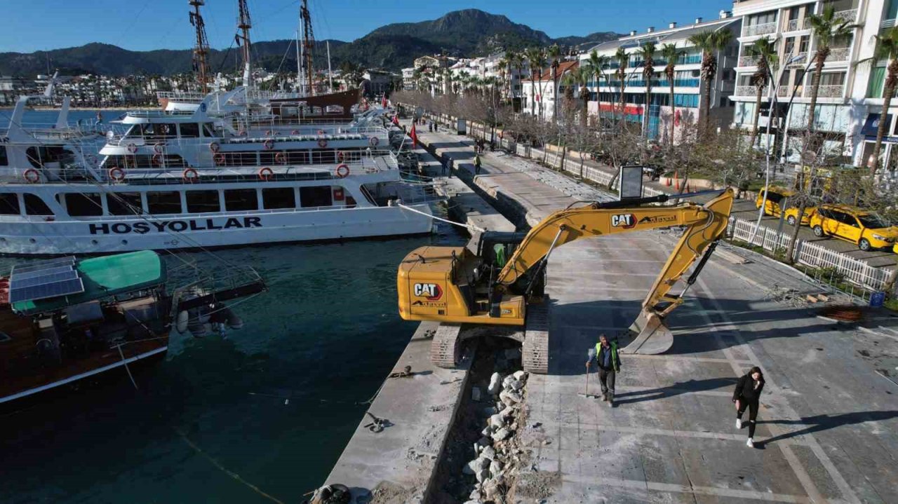 Marmaris Limanı yenileniyor