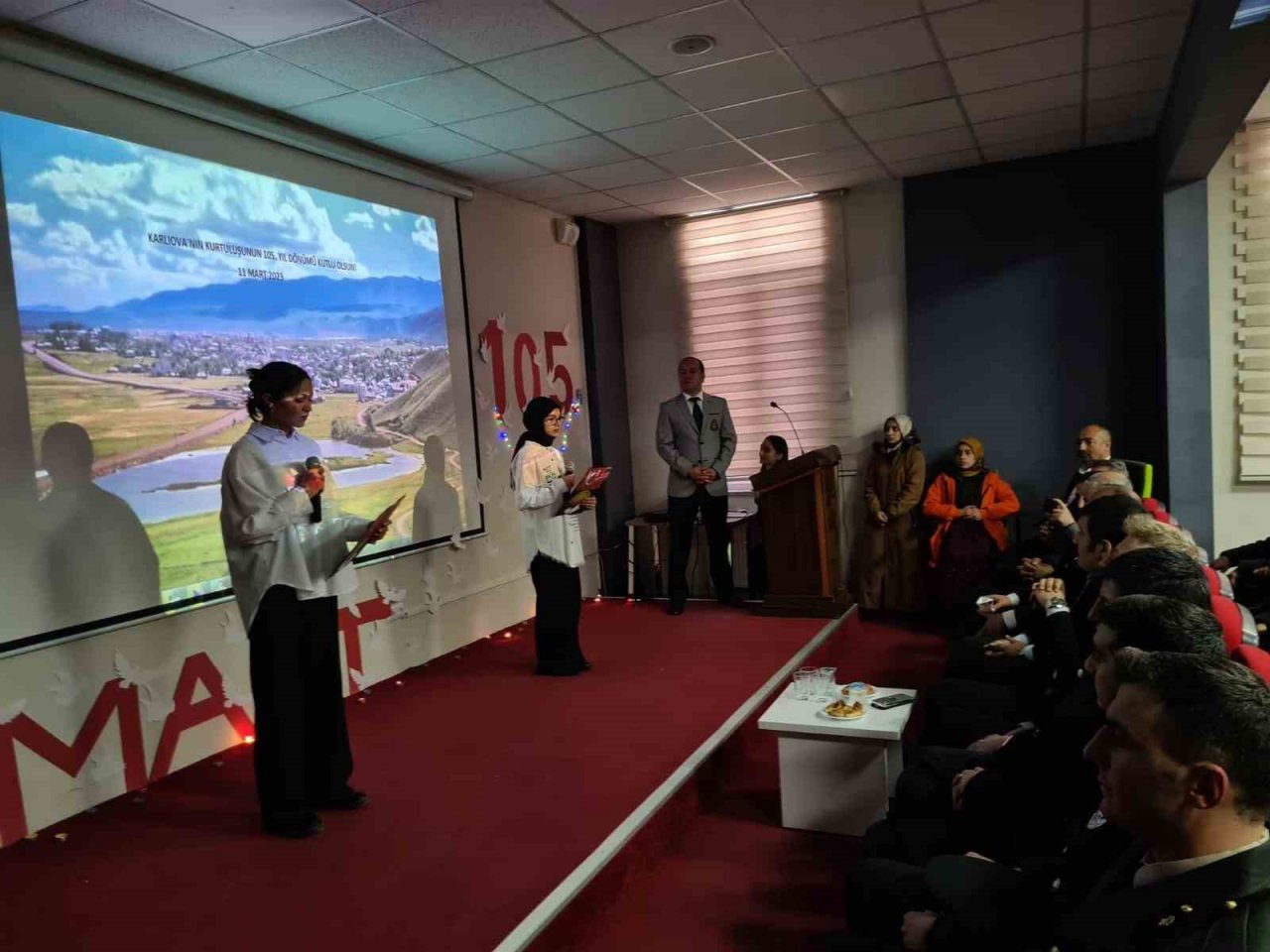 Karlıova’nın düşman işgalinden kurtuluşunun 105’inci yılı kutlandı