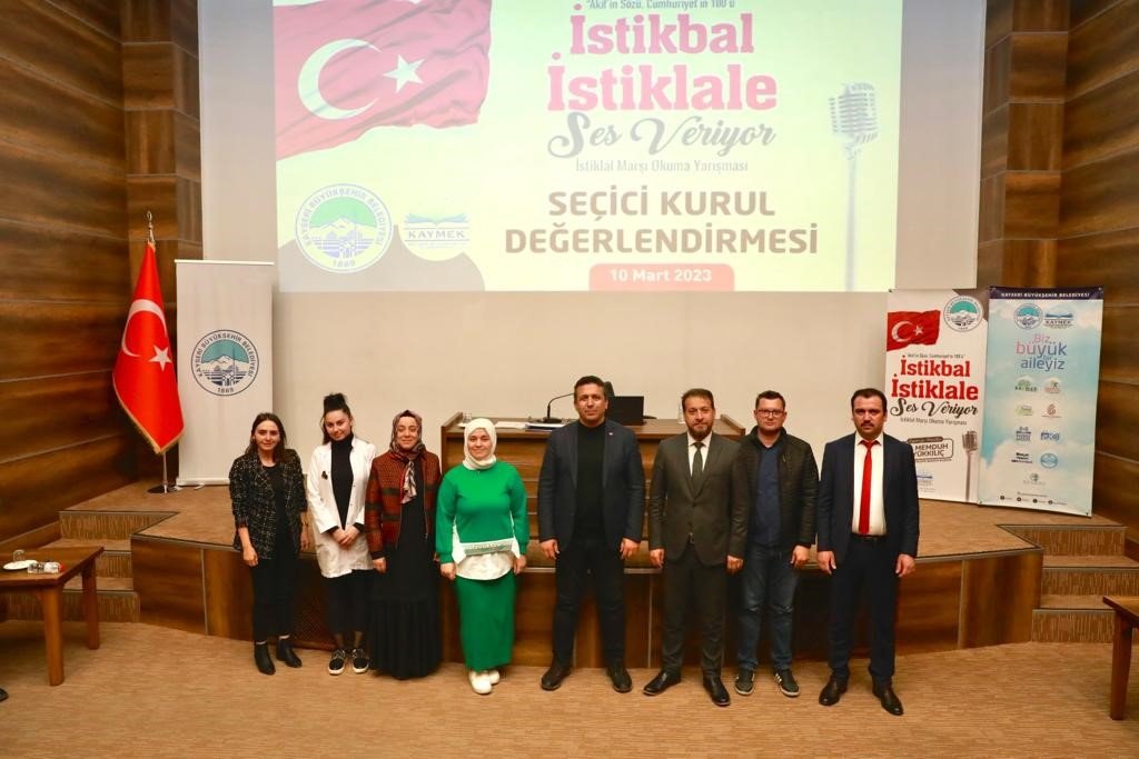 Büyükşehir’in ‘İstikbal İstiklale Ses Veriyor’ yarışmasında dereceye girenler belli oldu