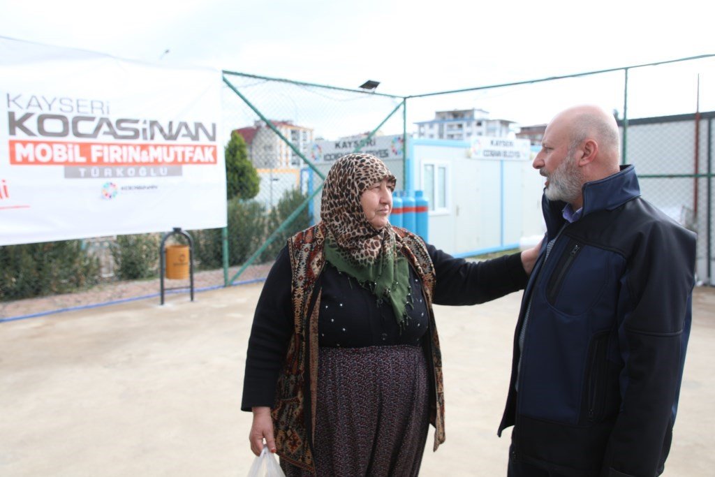 Başkan Çolakbayrakdar’a mobil fırın teşekkürü