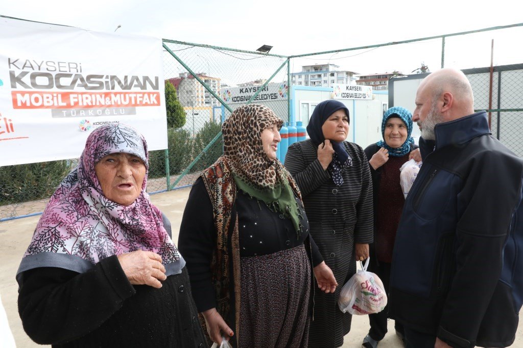 Başkan Çolakbayrakdar’a mobil fırın teşekkürü