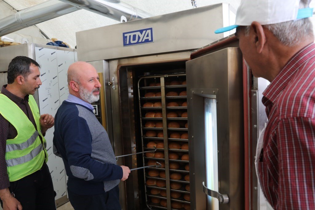 Başkan Çolakbayrakdar’a mobil fırın teşekkürü