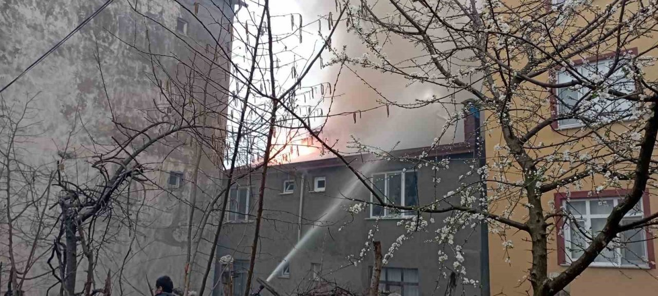 Ordu’da ev yangını