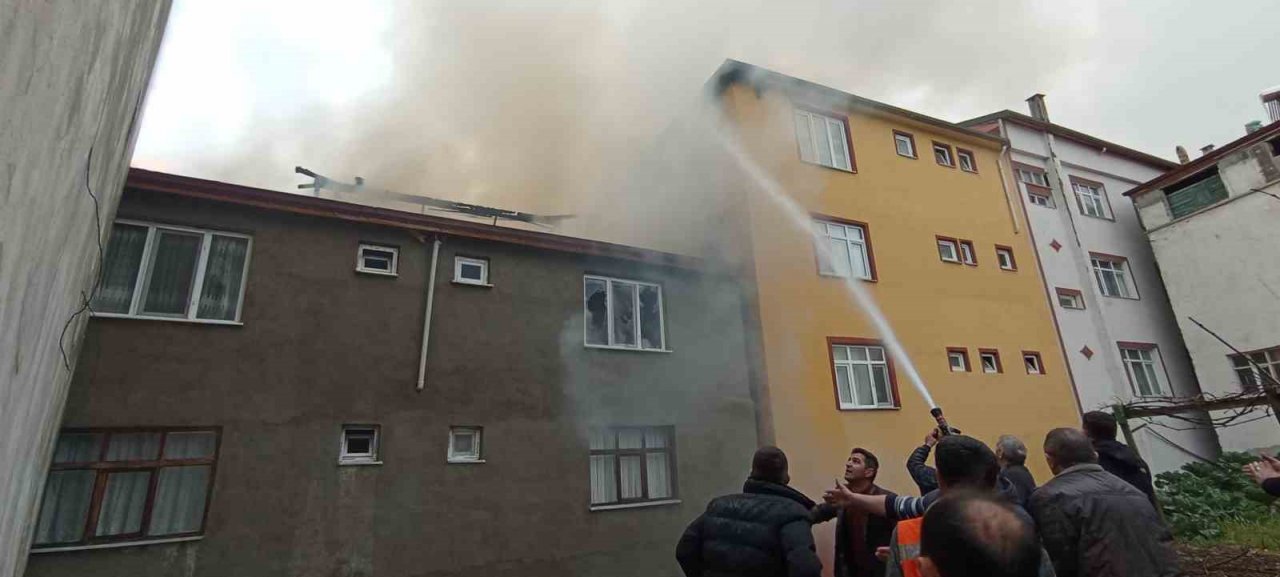 Ordu’da ev yangını