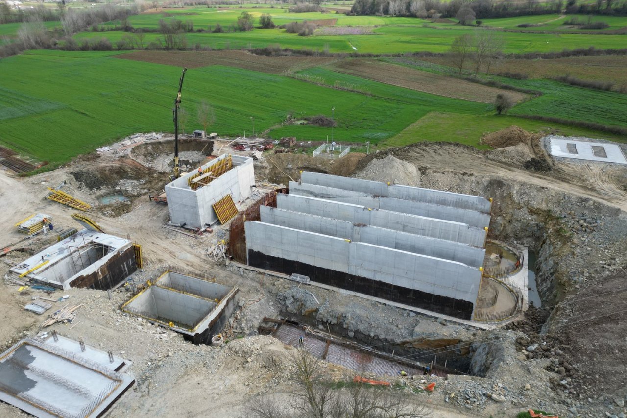 120 milyon liralık projede çalışmalar devam ediyor