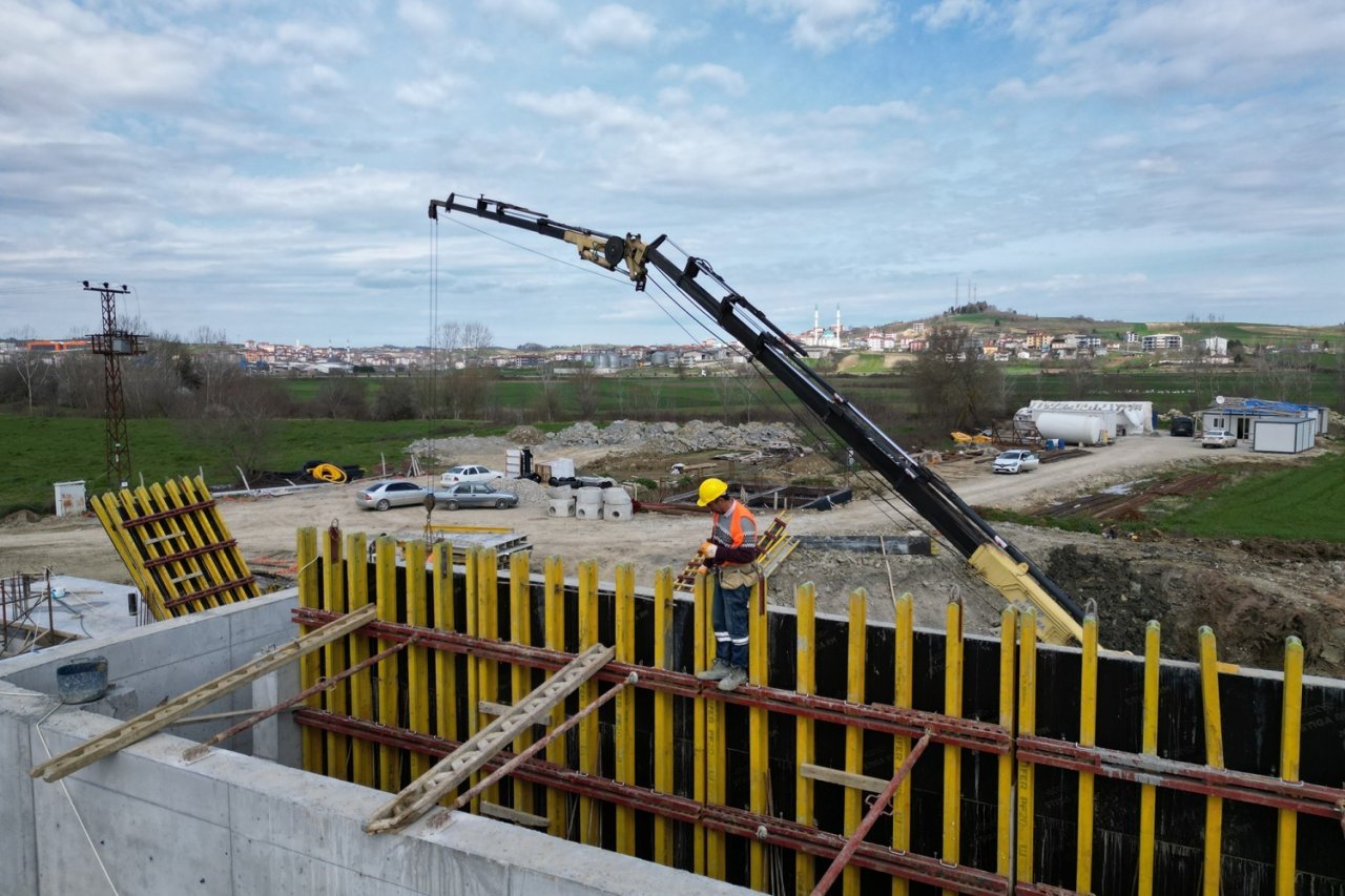 120 milyon liralık projede çalışmalar devam ediyor