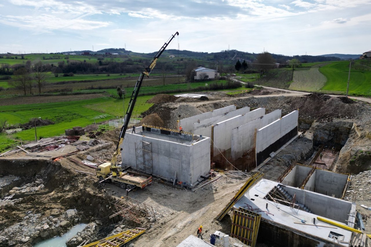 120 milyon liralık projede çalışmalar devam ediyor