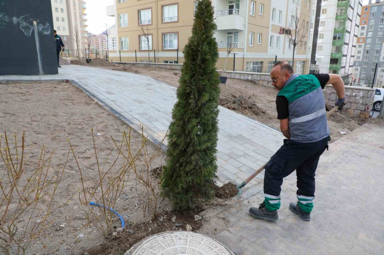Talas’ta ağaçlandırma sezonu açıldı