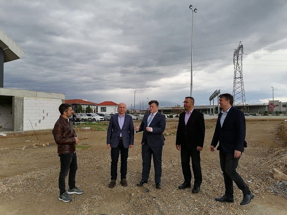 Aydın’da spor yatırımları incelendi