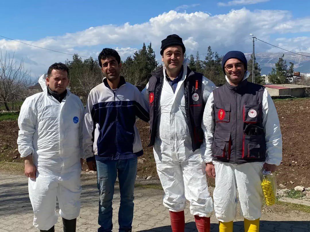 Aydın İl Tarım ekipleri deprem bölgesindeki çalışmalarını sürdürüyor