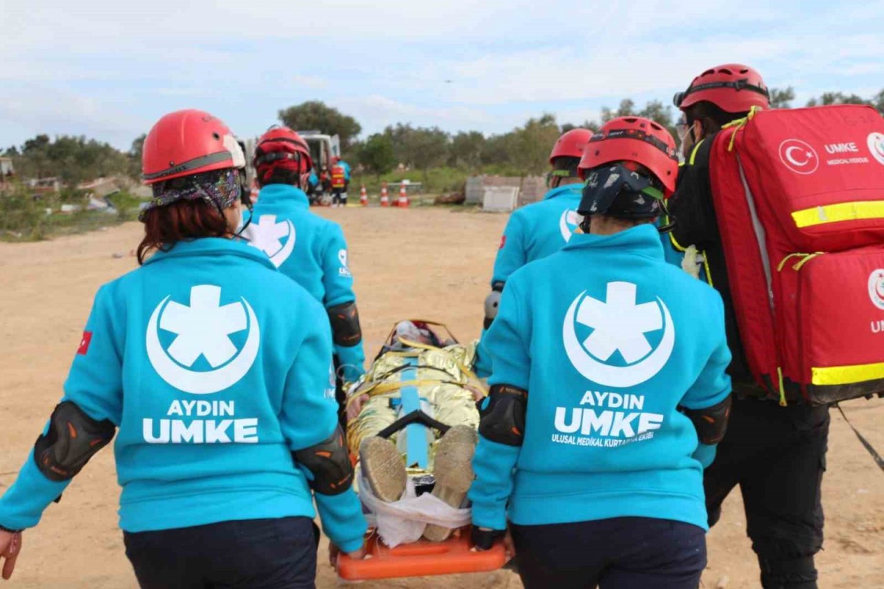 Aydın’da UMKE eğitimi gerçekleştirildi